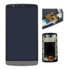 LG G3 LCD BLACK WITH FRAME