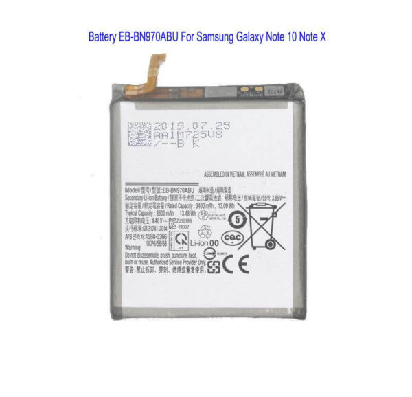 Samsung GALAXY Note 10 battery