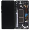 Samsung Note 8 black lcd with frame