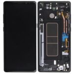 Samsung Note 8 black lcd with frame