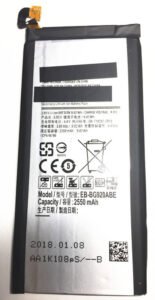 Samsung S6 battery