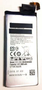Samsung S6 edge battery