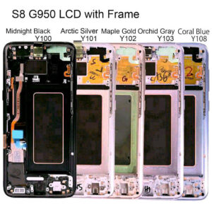 Samsung S8 LCD WITH FRAME