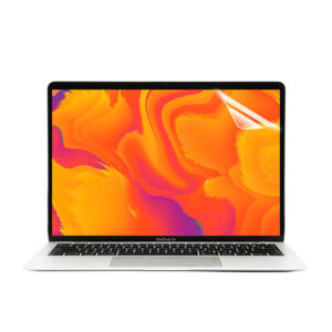 Macbook screen protector with wipe