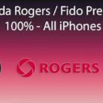 Canada Rogers/Fido carrier unlock iphone
